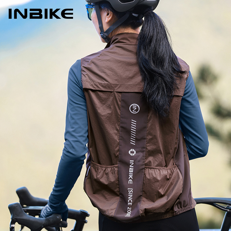 Running Gear Reflective - INBIKE rompi bersepeda wanita, rompi tanpa