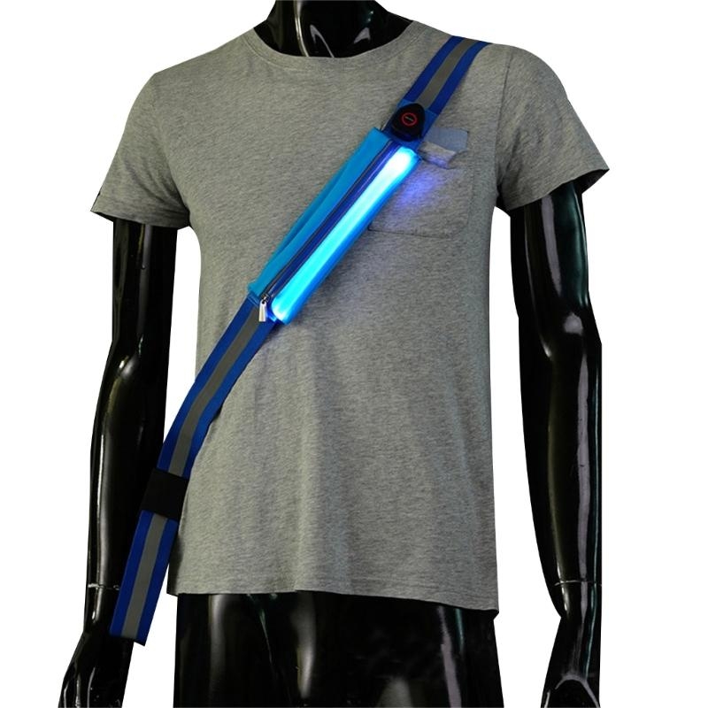 Running Gear Reflective - T3LB Sabuk Reflektif LED Visibilitas Tinggi