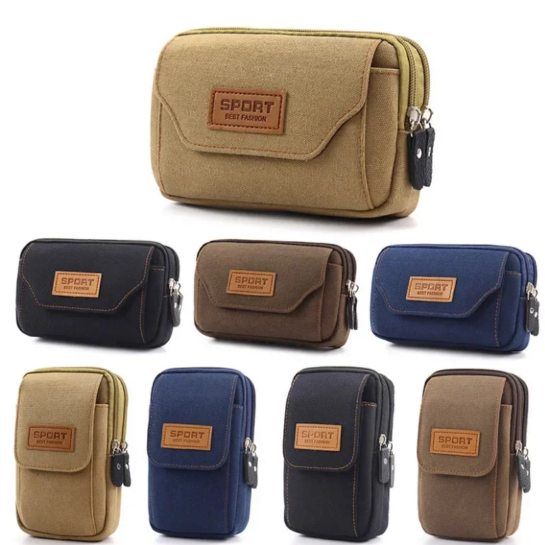 Running Belt Waist - Tas pinggang pria 6.5 inci, tas