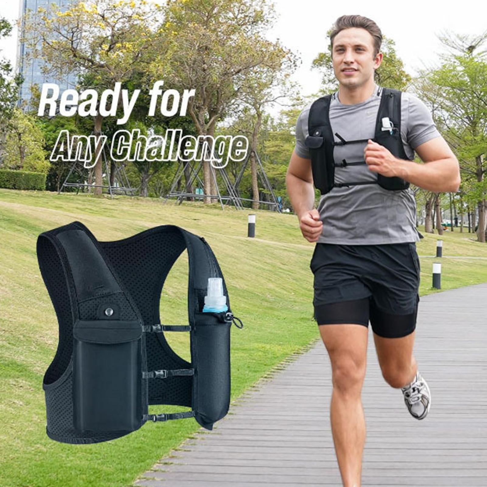 Running Gear Reflective - Rompi Lari Reflektif dengan Ransel Hidrasi