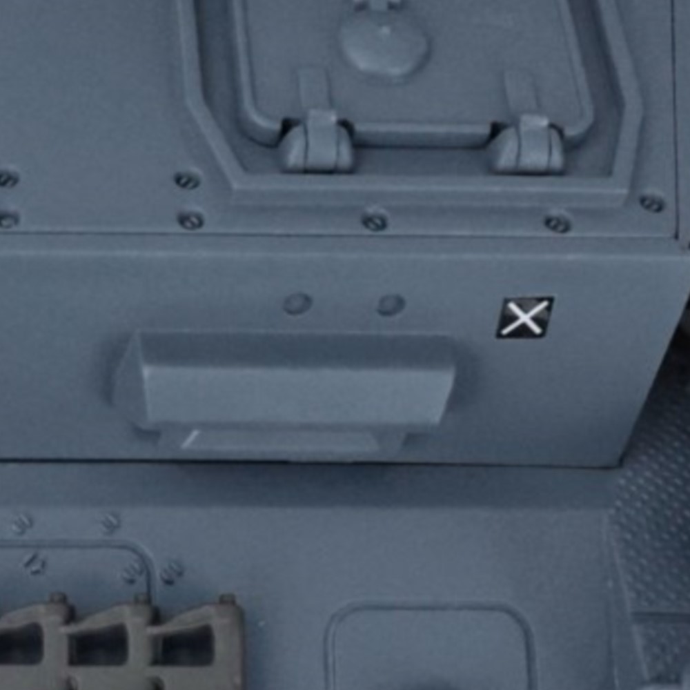 Running Gear Box - Tank Kendaraan Model Radio Kontrol Plastik