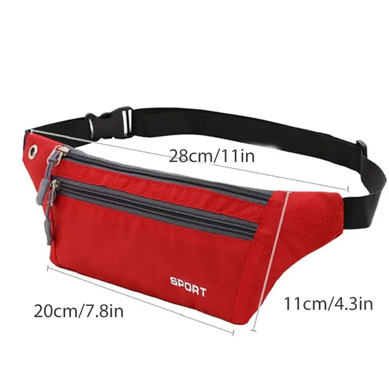 Tas pinggang pria multifungsi, - Running Belt Waist ulasan dan harga