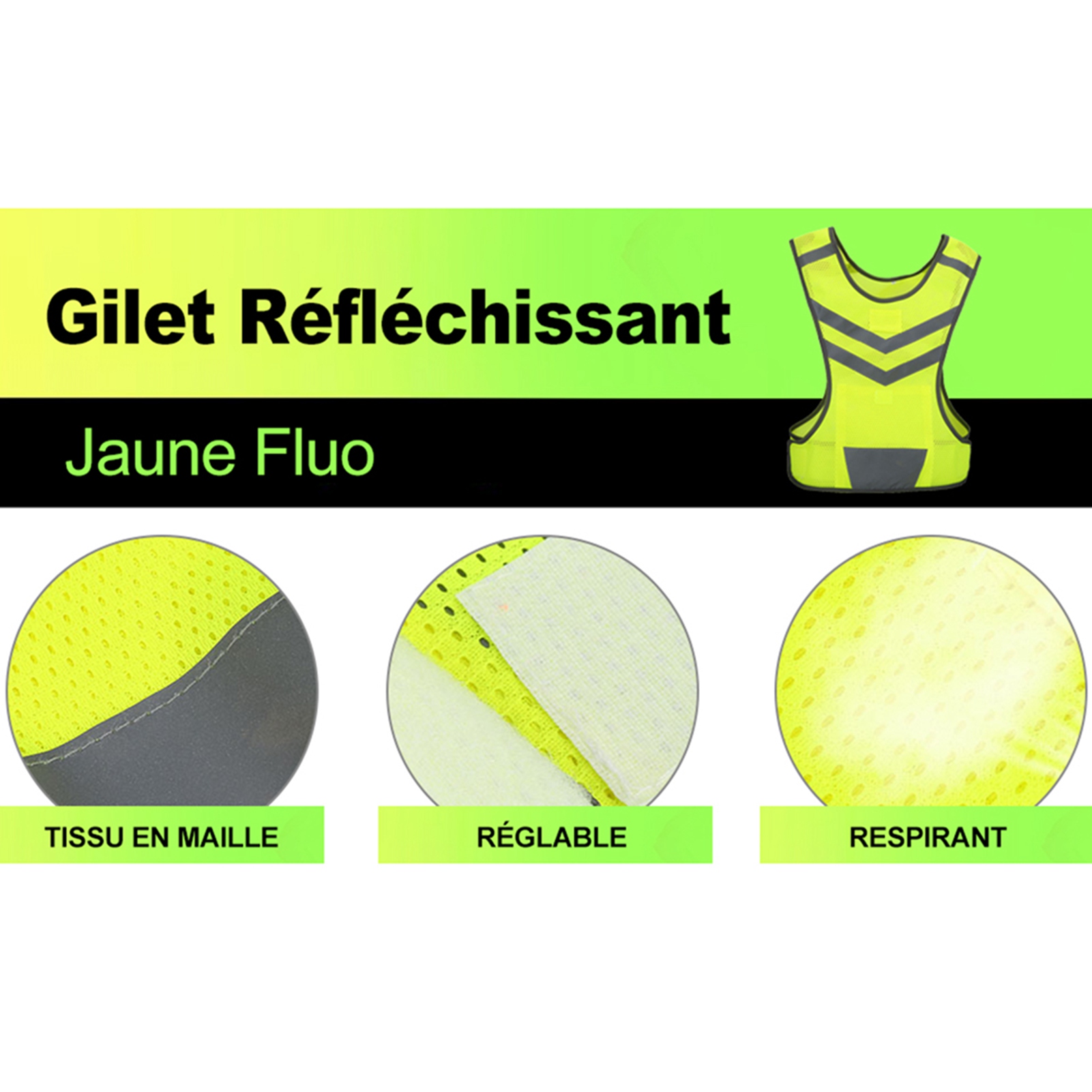 Rompi Keselamatan Reflektif ya - Running Gear Reflective ulasan dan harga