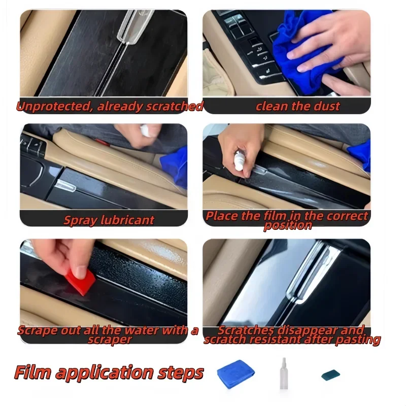 Film Pelindung Interior Mobil  - Running Gear In A Car ulasan dan harga
