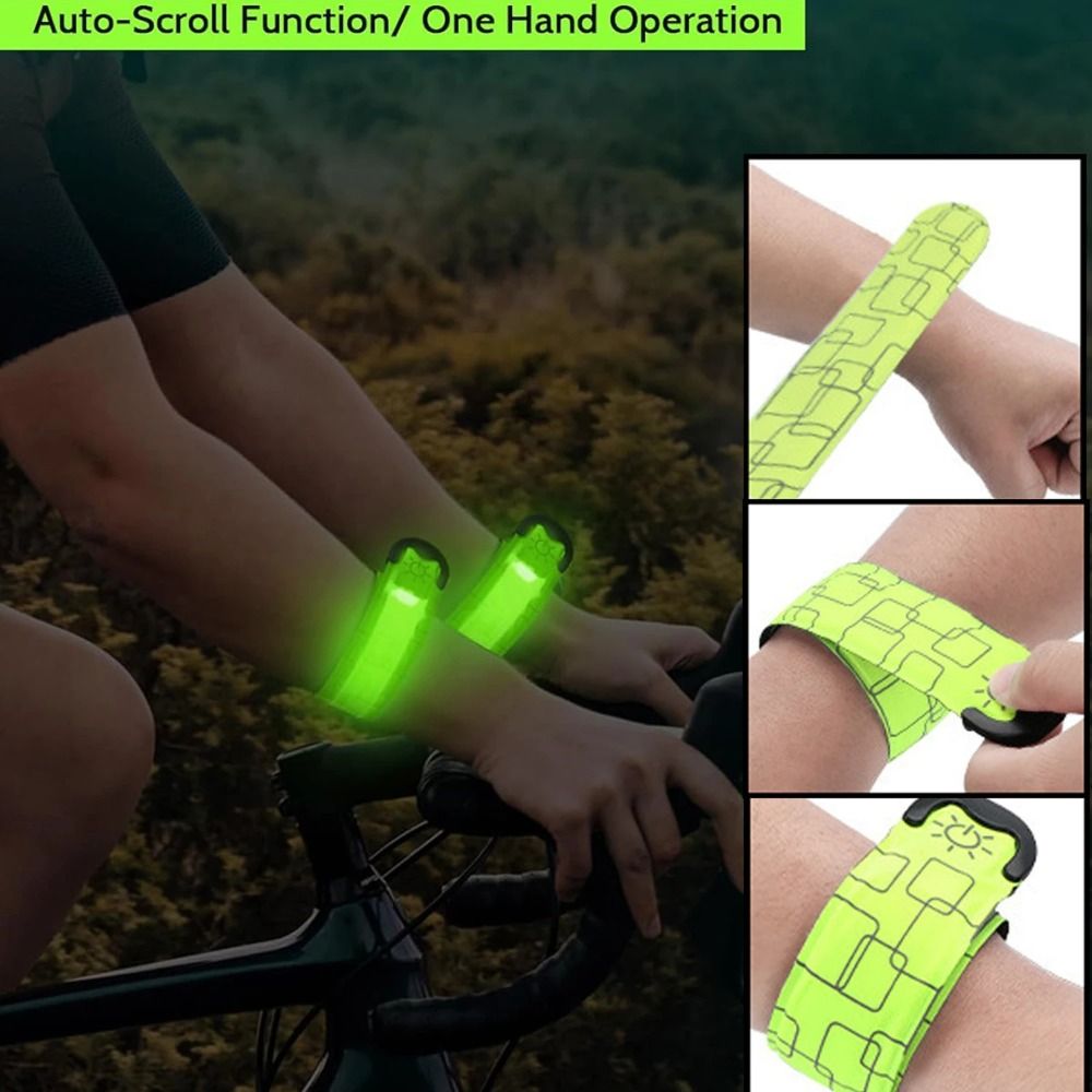 Gelang Lari Malam Hari Model B - Running Gear Reflective ulasan dan harga