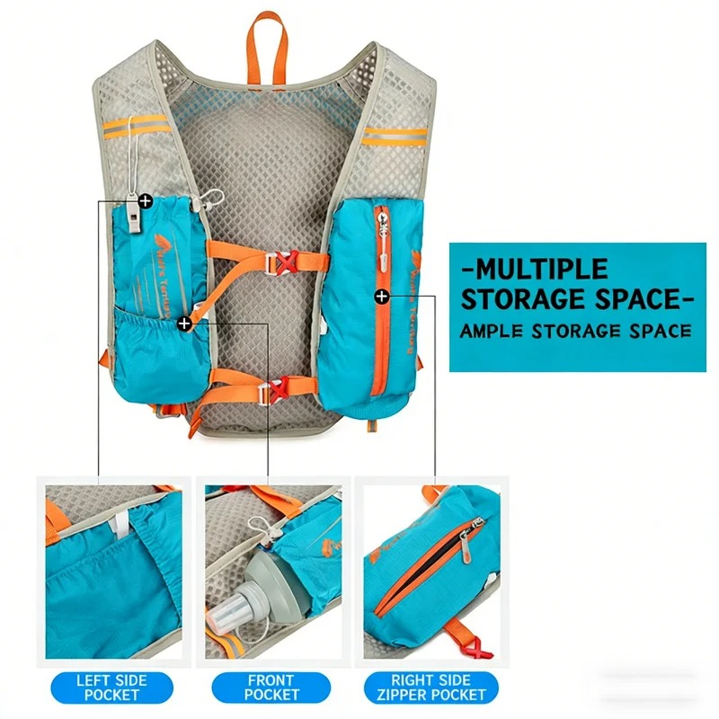 Tas Ransel Lari Marathon, Tas  - Running Gear Reflective ulasan dan harga