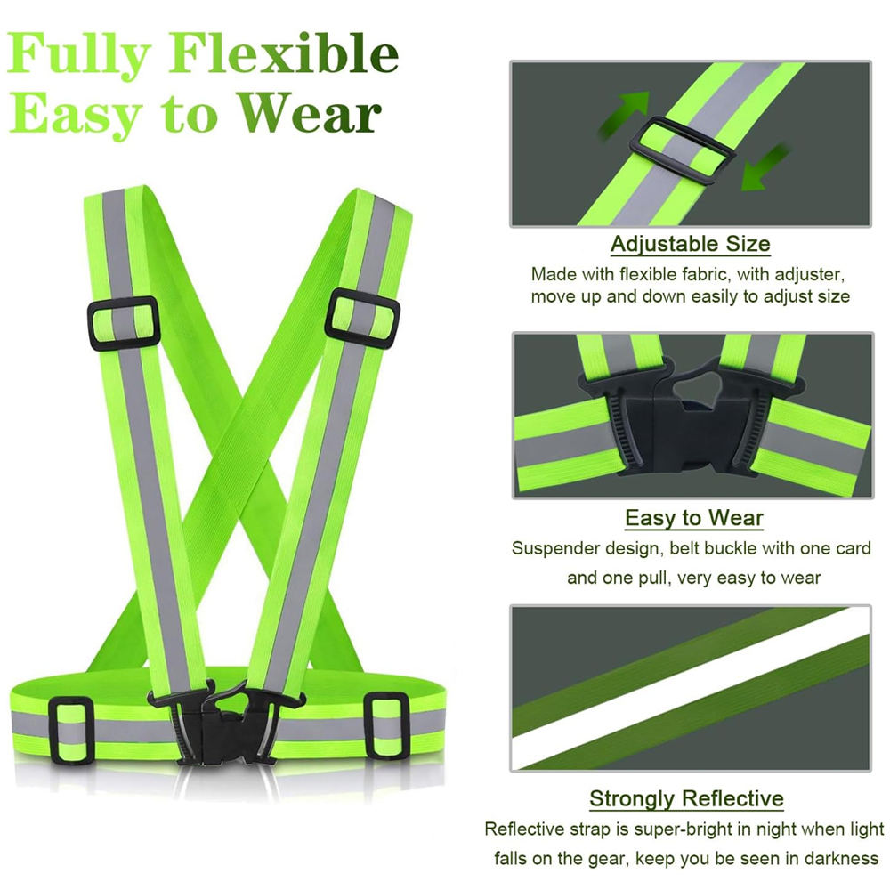 1 Buah Rompi Lari Malam Hari R - Running Gear Reflective ulasan dan harga