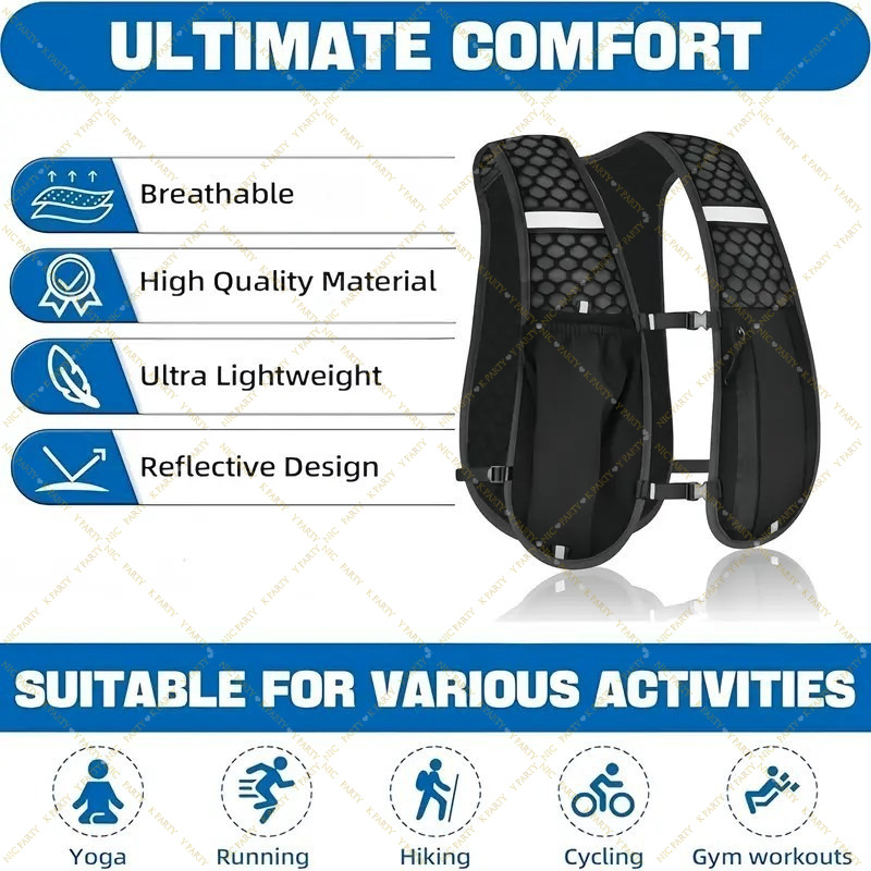 Rompi Lari Trail Marathon, Rom - Running Gear Reflective ulasan dan harga
