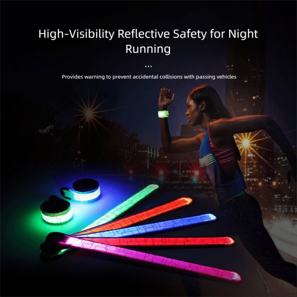 Gelang Lari Malam Gaya Baterai - Running Gear Usa ulasan dan harga