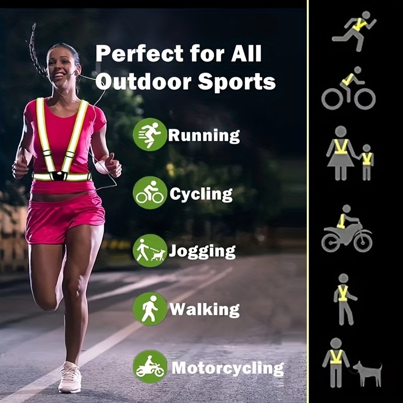 Rompi Keselamatan Reflektif Vi - Running Gear Reflective ulasan dan harga