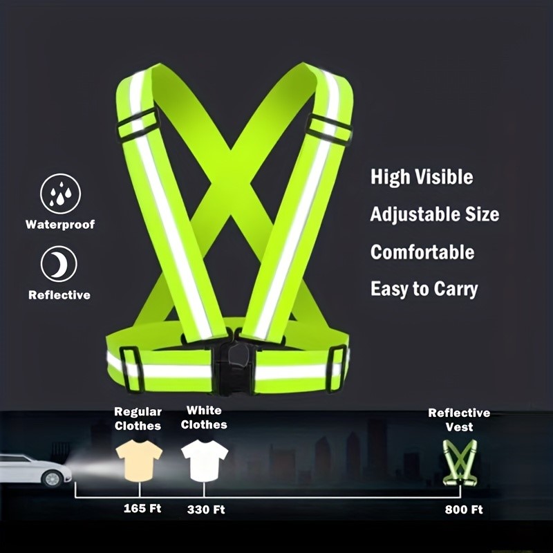 Rompi Keselamatan Reflektif Vi - Running Gear Reflective ulasan dan harga